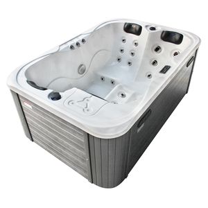Soulmate Hot Tub silver white marble 2