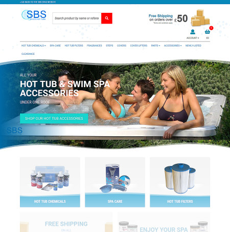 SBS Hot tubs and Spas Accessories Online Shop